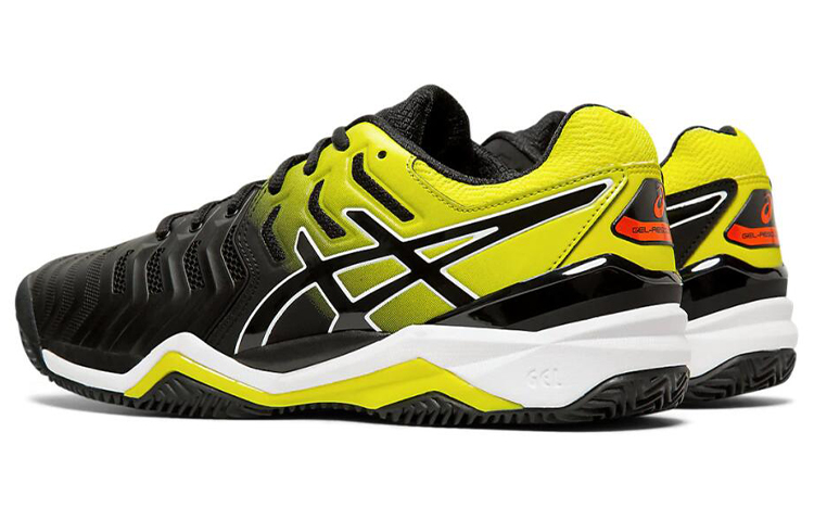 Lookbook ASICS Gel-Resolution 7 Clay ''Schwarz Gelb'' E702Y-003