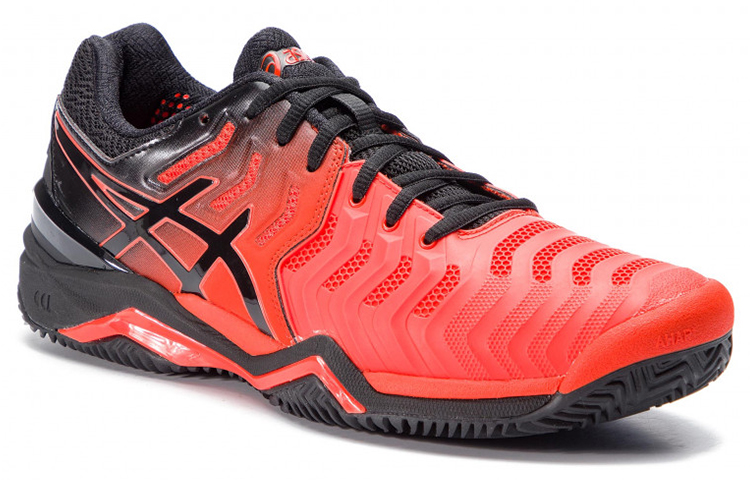 Order ASICS Gel-Resolution 7 Clay 'Jingga Hitam' E702Y-801