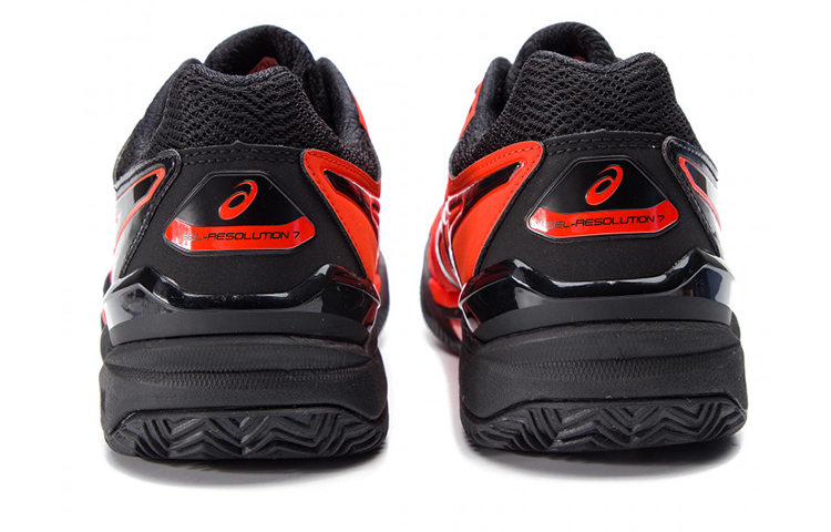 Lookbook ASICS Gel-Resolution 7 Clay 'Jingga Hitam' E702Y-801