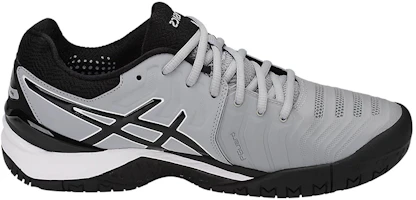 Order ASICS Gel Resolution 7 'Kasut Lari Bertapak Rendah Hitam Kelabu Tahan Lama Bernafas' E701Y-9690