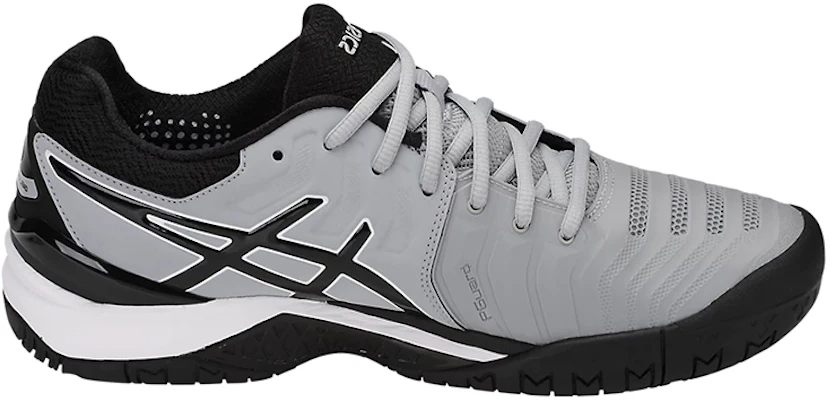 ASICS Gel Resolution 7 'Kasut Lari Bertapak Rendah Hitam Kelabu Tahan Lama Bernafas' E701Y-9690 Order ASICS Gel Resolution 7 'Kasut Lari Bertapak Rendah Hitam Kelabu Tahan Lama Bernafas' E701Y-9690