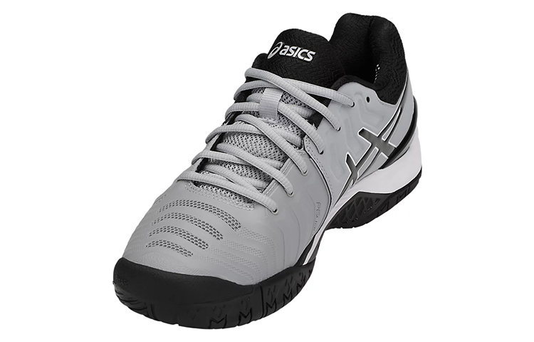 Lookbook ASICS Gel Resolution 7 'Kasut Lari Bertapak Rendah Hitam Kelabu Tahan Lama Bernafas' E701Y-9690