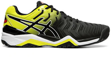 Order ASICS Gel-Resolution 7 Baskets Noir/Jaune E701Y-003