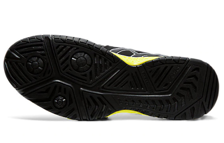 Details for ASICS Gel-Resolution 7 Sneakers Black/Yellow E701Y-003