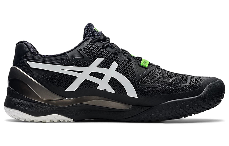 Order ASICS Gel-Resolution 8 OC Large ''Noir Vert'' 1041A123-003