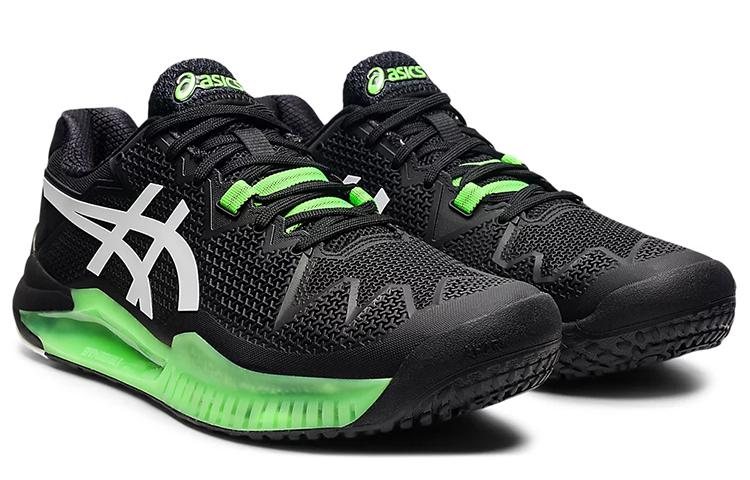 Lookbook ASICS Gel-Resolution 8 OC Large ''Noir Vert'' 1041A123-003