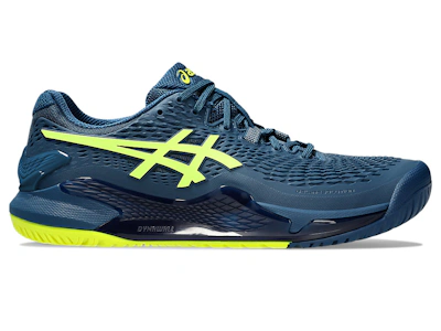 ASICS Gel-Resolution 9 'Mako Blue Safety Yellow'