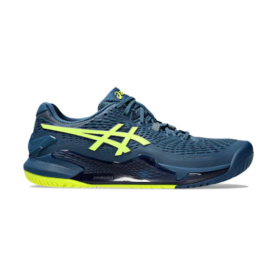 ASICS Gel-Resolution 9 'Mako Blue Safety Yellow'