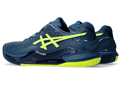 ASICS Gel-Resolution 9 'Mako Blue Safety Yellow'