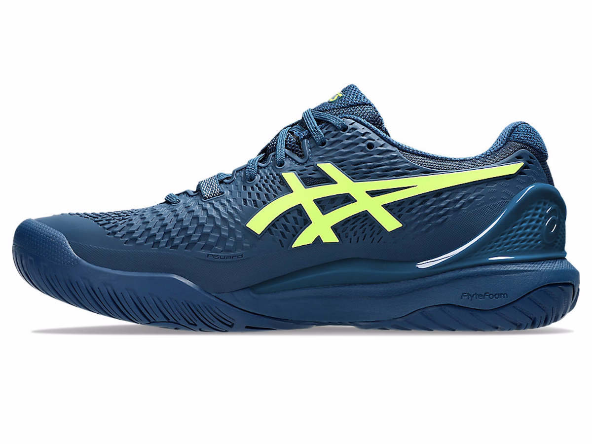 ASICS Gel-Resolution 9 'Mako Blue Safety Yellow'