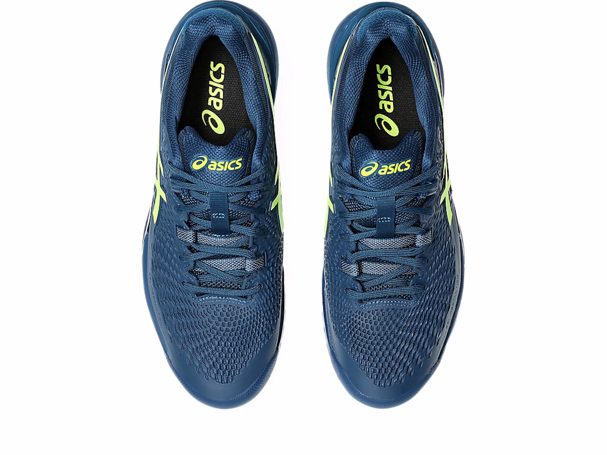 ASICS Gel-Resolution 9 'Mako Blue Safety Yellow'