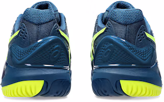 Sizing ASICS Gel-Resolution 9 'Mako Biru Kuning Selamat' 1041A330-404