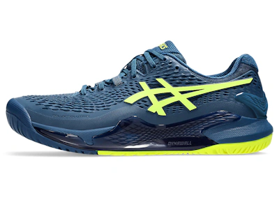 ASICS Gel-Resolution 9 'Mako Blue Safety Yellow'