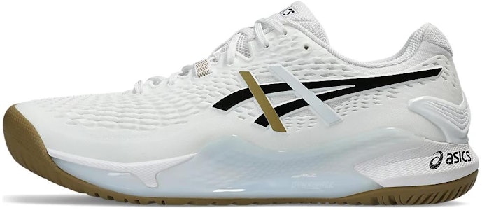 Asics Gel-Resolution 9 耐磨 低筒 網球鞋 男款 白黑 Buy Asics Gel-Resolution 9 耐磨 低筒 網球鞋 男款 白黑