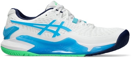 ASICS Gel-Resolution 9 'White Digital Aqua' 1041A330-103 ASICS Gel-Resolution 9 'White Digital Aqua' 1041A330-103