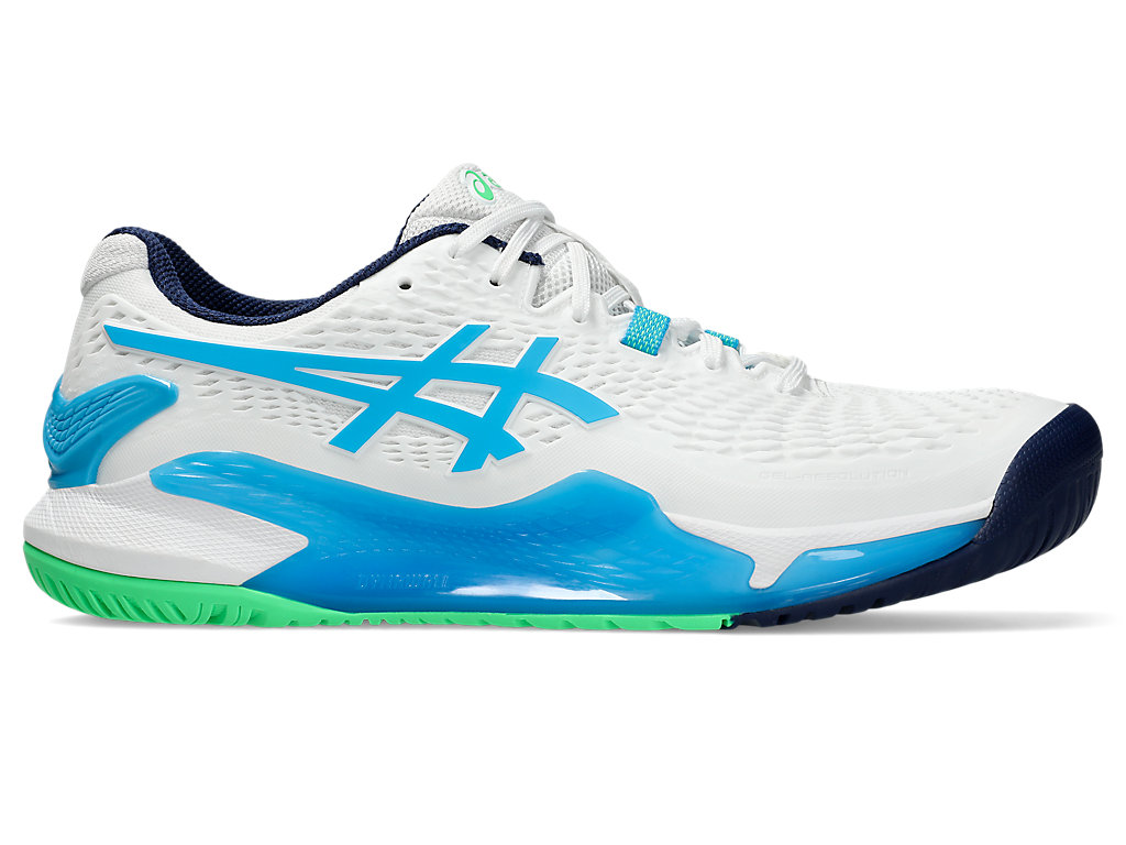 ASICS Gel-Resolution 9 'White Digital Aqua' 1041A330-103