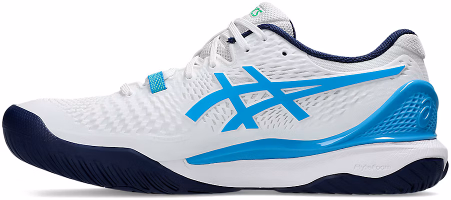 ASICS Gel-Resolution 9 'White Digital Aqua' 1041A330-103 Shop ASICS Gel-Resolution 9 'White Digital Aqua' 1041A330-103