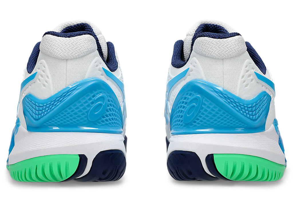 Details for ASICS Gel-Resolution 9 'Blanco Aqua Digital' 1041A330-103