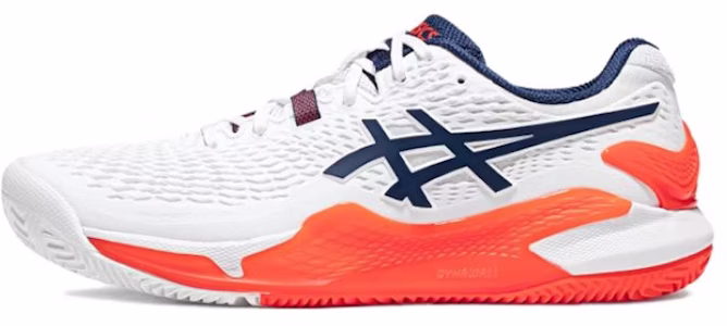 ASICS Gel-Resolution 9 Clay 'Blanco Azul Expanse' 1041A375-102 Buy ASICS Gel-Resolution 9 Clay 'Blanco Azul Expanse' 1041A375-102