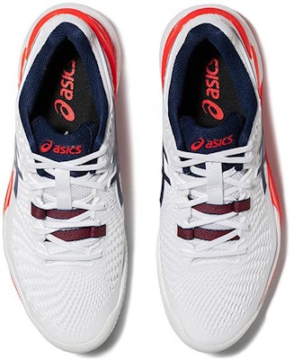 ASICS Gel-Resolution 9 Clay 'White Blue Expanse' 1041A375-102 Lookbook ASICS Gel-Resolution 9 Clay 'White Blue Expanse' 1041A375-102