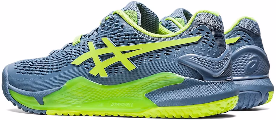ASICS Gel-Resolution 9 OC 'Biru Metalik' 1041A377-400 Shop ASICS Gel-Resolution 9 OC 'Biru Metalik' 1041A377-400