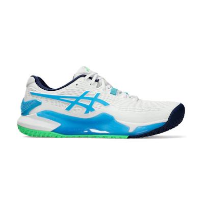 ASICS Gel-Resolution 9 Oc Wide 'White Digital Aqua'