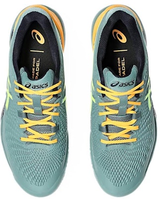 ASICS Gel-Resolution 9 Padel Celadon Safety Yellow 1041A334-300 Shop ASICS Gel-Resolution 9 Padel Celadon Safety Yellow 1041A334-300