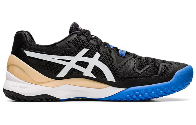 Order ASICS Gel-Resolution 'Hitam Putih Biru' 1041A078-001