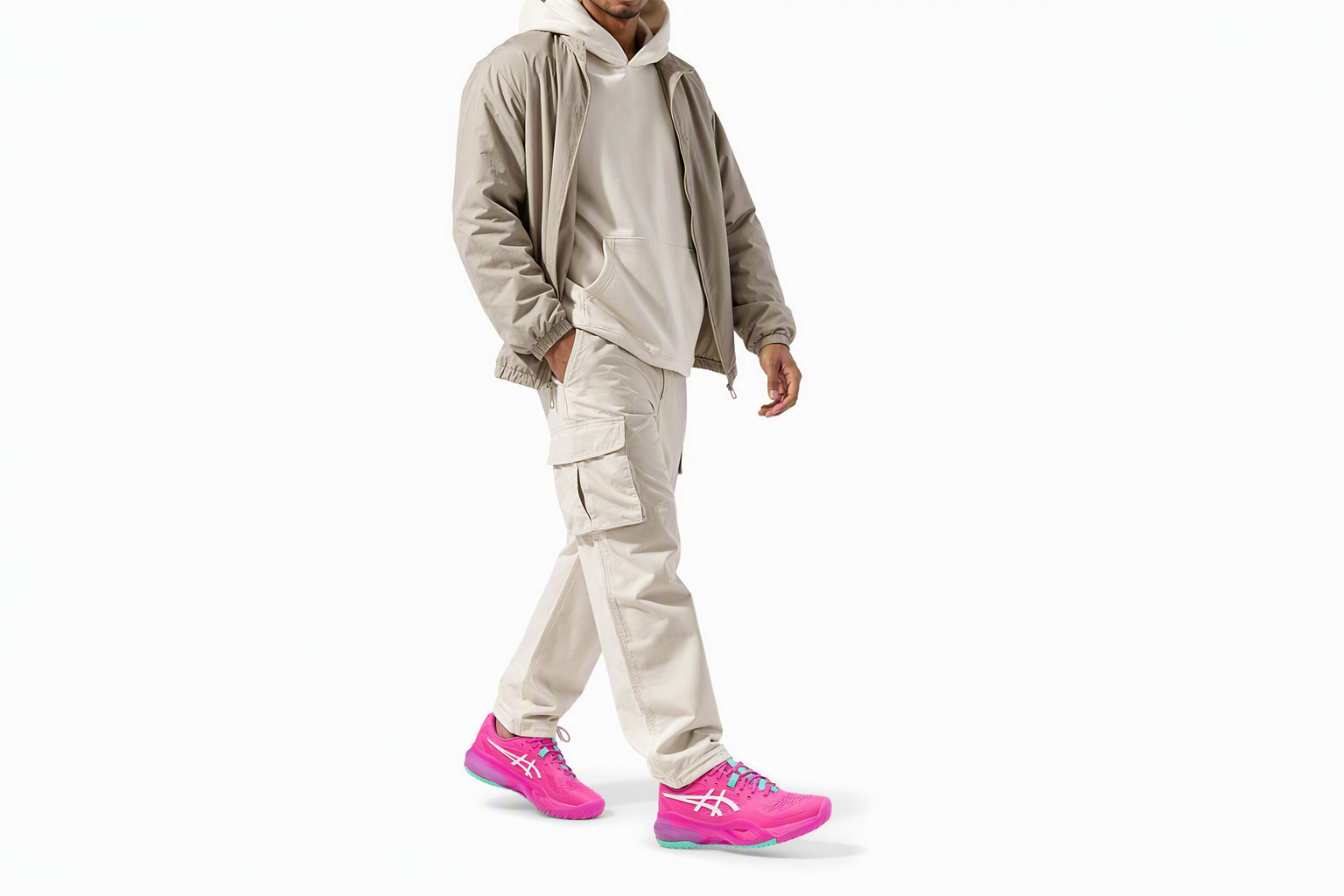 Order ASICS GEL-Resolution X 全場地 数位櫻花/白色 1041A481-700