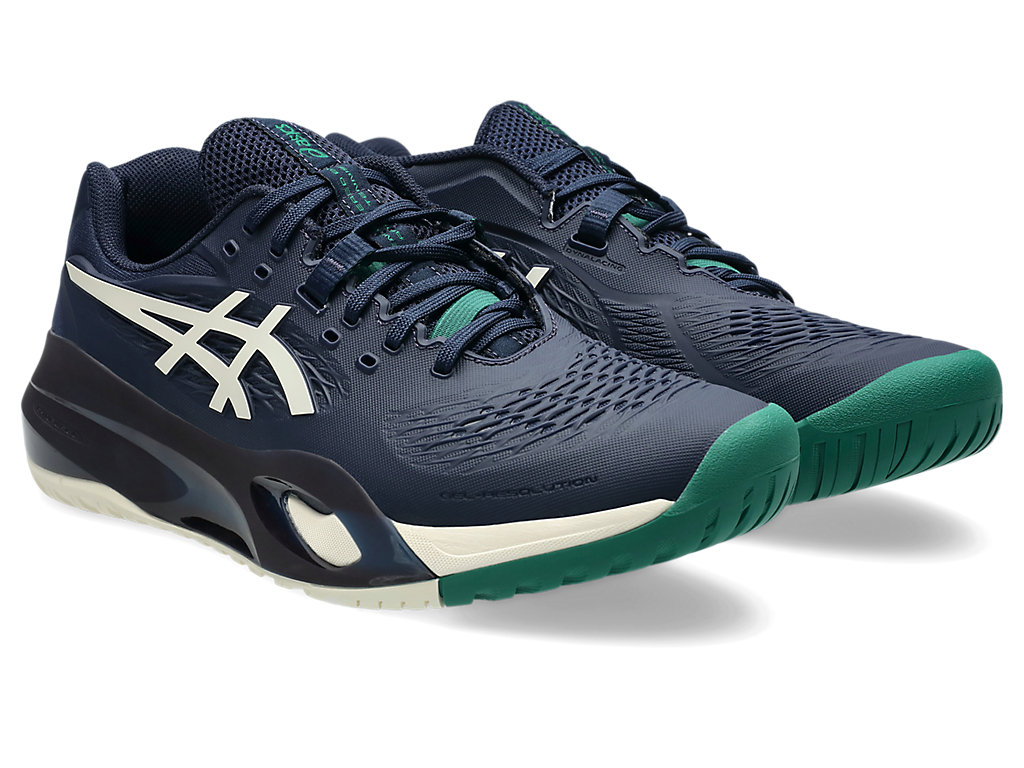Lookbook ASICS GEL-RESOLUTION X (All Court) Midnight/Cream 1041A481-400