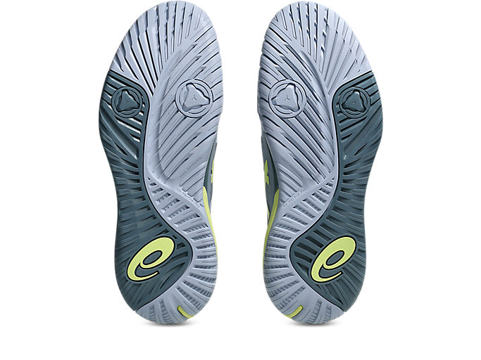 Cheap ASICS GEL-RESOLUTION X Sepatu Tenis All Court Abu Biru/Pistachio 1041A481-402