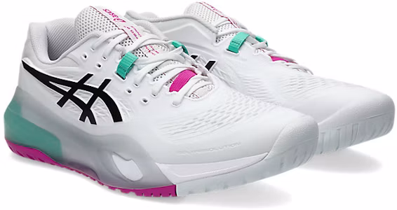 Lookbook ASICS GEL-RESOLUTION X (All Court) Weiß/Aurora Grün 1041A481-103