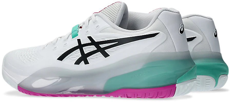 ASICS GEL-RESOLUTION X (All Court) Putih/Aurora Hijau 1041A481-103 Shop ASICS GEL-RESOLUTION X (All Court) Putih/Aurora Hijau 1041A481-103
