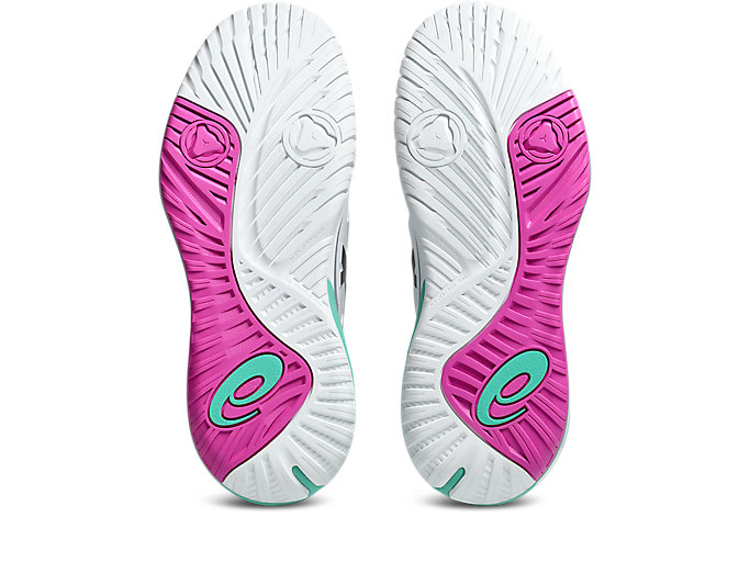 Cheap ASICS GEL-RESOLUTION X (All Court) Putih/Aurora Hijau 1041A481-103