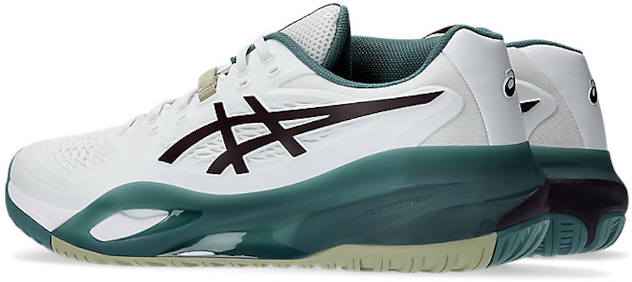 ASICS GEL-RESOLUTION X 全地形 網球鞋 白色/深紫檀 1041A481-104 Lookbook ASICS GEL-RESOLUTION X 全地形 網球鞋 白色/深紫檀 1041A481-104