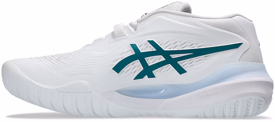 ASICS GEL-RESOLUTION X 全場網球鞋 白/深綠 1041A481-102 Shop ASICS GEL-RESOLUTION X 全場網球鞋 白/深綠 1041A481-102