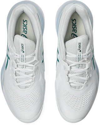 ASICS GEL-RESOLUTION X 全场网球鞋 白色/深绿 1041A481-102 Sizing ASICS GEL-RESOLUTION X 全场网球鞋 白色/深绿 1041A481-102
