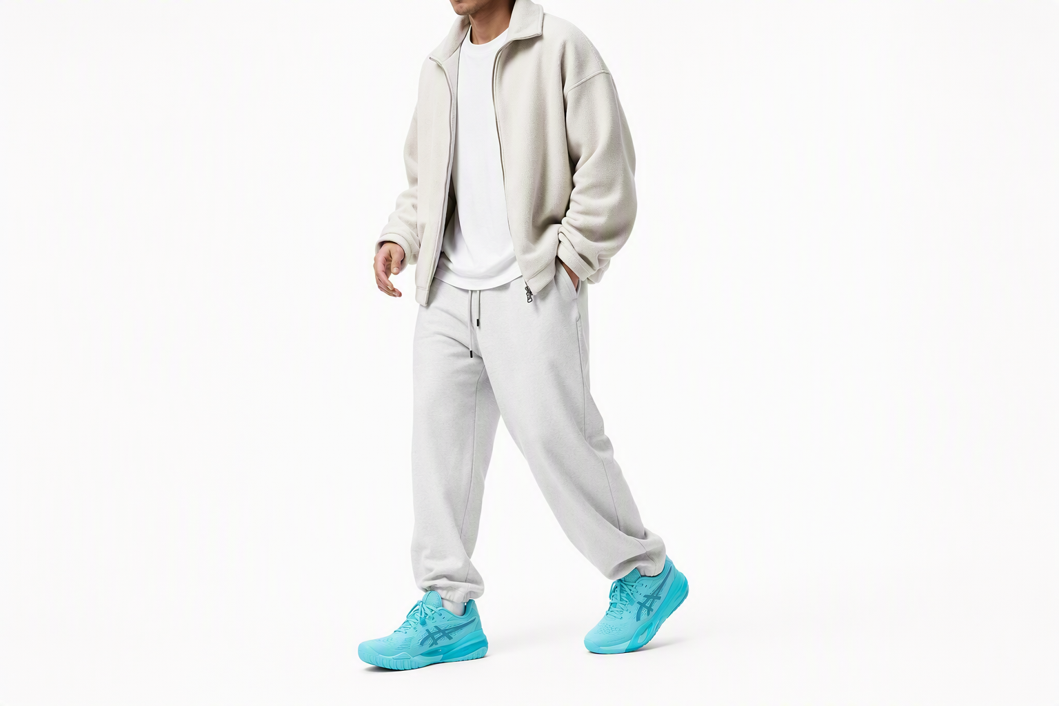 Order ASICS GEL-RESOLUTION X All Court Ice Mint/Lagoon - Tennis chaussures 1041A481-401