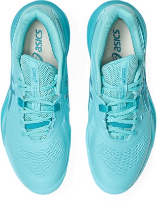 ASICS GEL-RESOLUTION X All Court Ice Mint/Lagoon 1041A481-401 Details for ASICS GEL-RESOLUTION X All Court Ice Mint/Lagoon 1041A481-401
