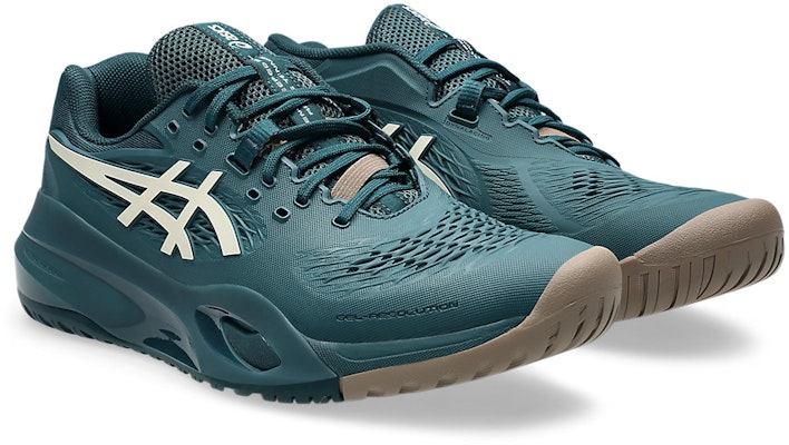 ASICS GEL-RESOLUTION X All Court Saxon Green/Birch 1041A481-300 Order ASICS GEL-RESOLUTION X All Court Saxon Green/Birch 1041A481-300