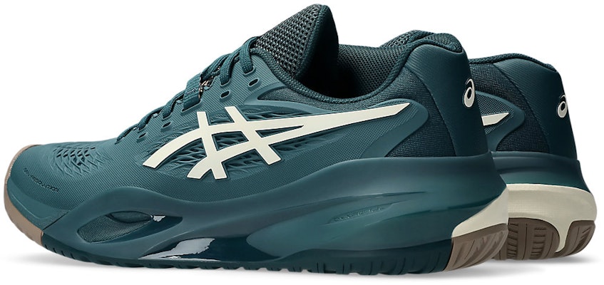 ASICS GEL-RESOLUTION X All Court Saxon Green/Birch 1041A481-300 Lookbook ASICS GEL-RESOLUTION X All Court Saxon Green/Birch 1041A481-300