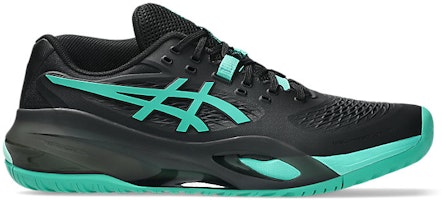 ASICS GEL-RESOLUTION X All Court Tennis Shoes Black/Aurora Green 1041A481-003 ASICS GEL-RESOLUTION X All Court Tennis Shoes Black/Aurora Green 1041A481-003
