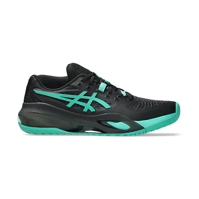 ASICS GEL-RESOLUTION X All Court Tennis Shoes Black/Aurora Green