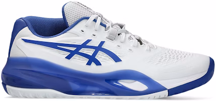 ASICS GEL-RESOLUTION X All Court Tennis Shoes White/Dark Cobalt 1041A481-101 ASICS GEL-RESOLUTION X All Court Tennis Shoes White/Dark Cobalt 1041A481-101