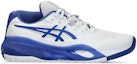 Buy ASICS GEL-RESOLUTION X All Court Tennis Shoes White/Dark Cobalt 1041A481-101