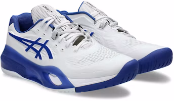 Order ASICS GEL-RESOLUTION X 全场网球鞋 白色/深钴蓝 1041A481-101