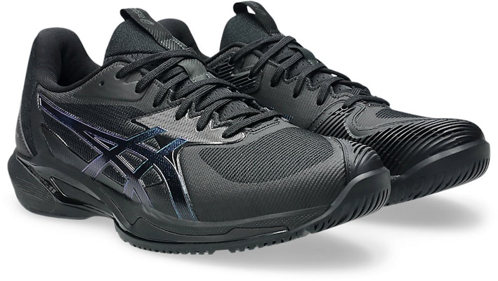 ASICS GEL-RESOLUTION X Night Energy Tennis Shoes Black/Prism Blue 1041A529-960 Order ASICS GEL-RESOLUTION X Night Energy Tennis Shoes Black/Prism Blue 1041A529-960