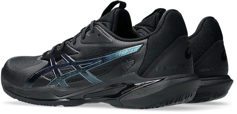 ASICS GEL-RESOLUTION X Night Energy Tennis Shoes Black/Prism Blue 1041A529-960 Lookbook ASICS GEL-RESOLUTION X Night Energy Tennis Shoes Black/Prism Blue 1041A529-960