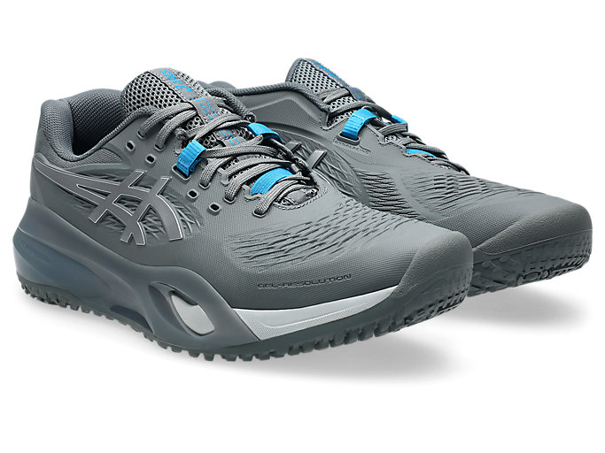 Order ASICS GEL-RESOLUTION X OC Kasut Tenis Omni-Clay Kelabu Keluli/Perak Tulin 1041A486-020