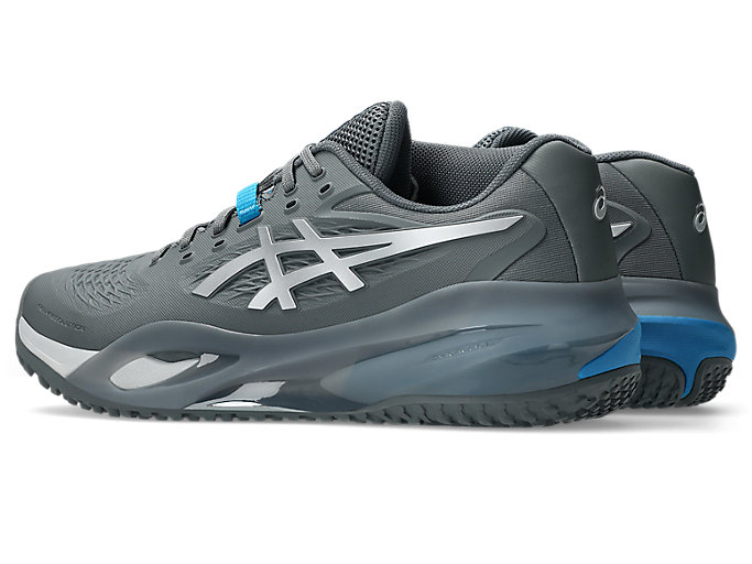 Lookbook ASICS GEL-RESOLUTION X OC Kasut Tenis Omni-Clay Kelabu Keluli/Perak Tulin 1041A486-020